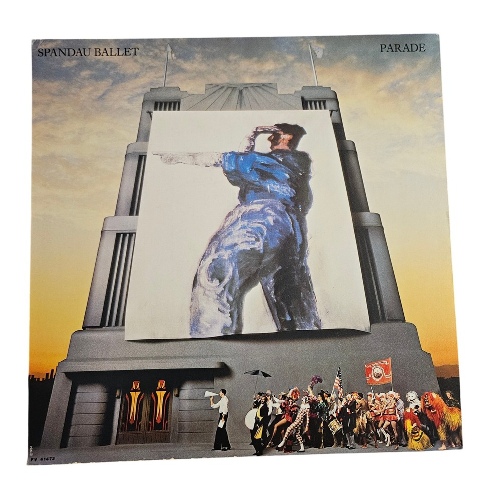 Spandau Ballet Parade Vintage 1984 Promo Flat Album Poster 12x12 Electronic Pop